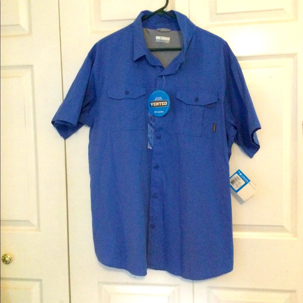 Columbia vented sportsmen shirt. Size XL, NWT